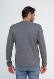 Suéter RL Cinza Mescla C/ Poney Rosa - Henri Store