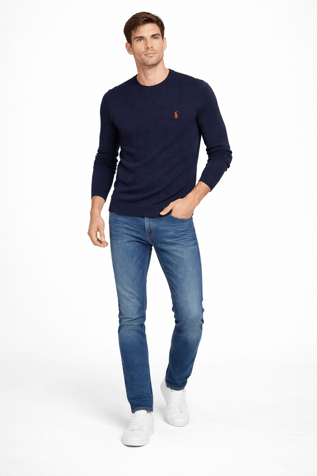 Suéter RL Malha Texturizada - Henri Store