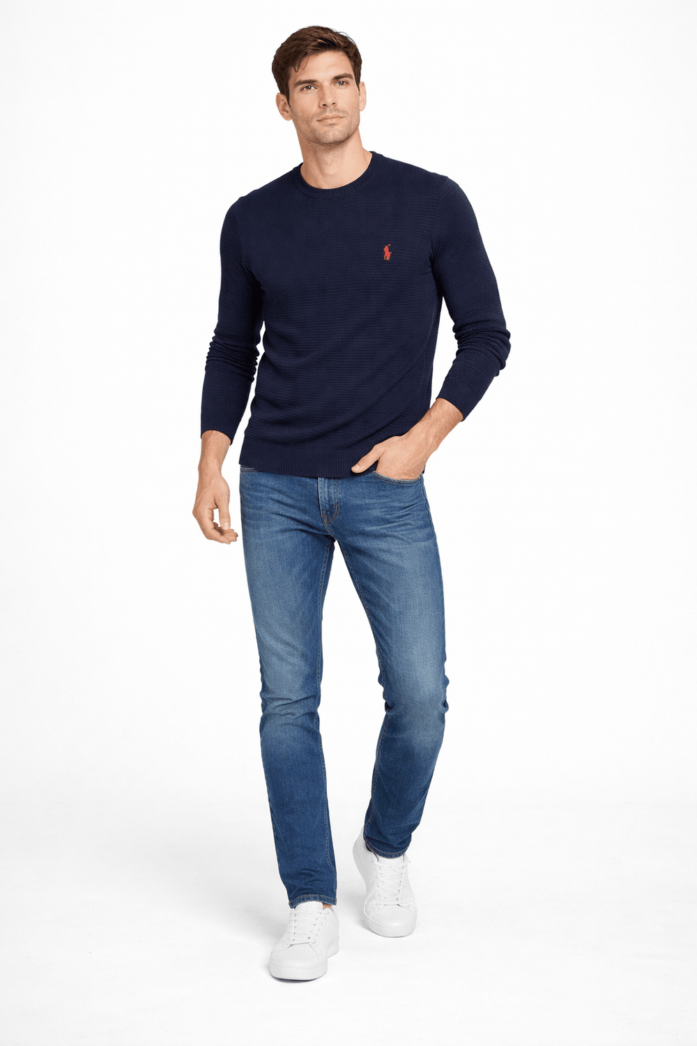 Suéter RL Malha Texturizada - Henri Store