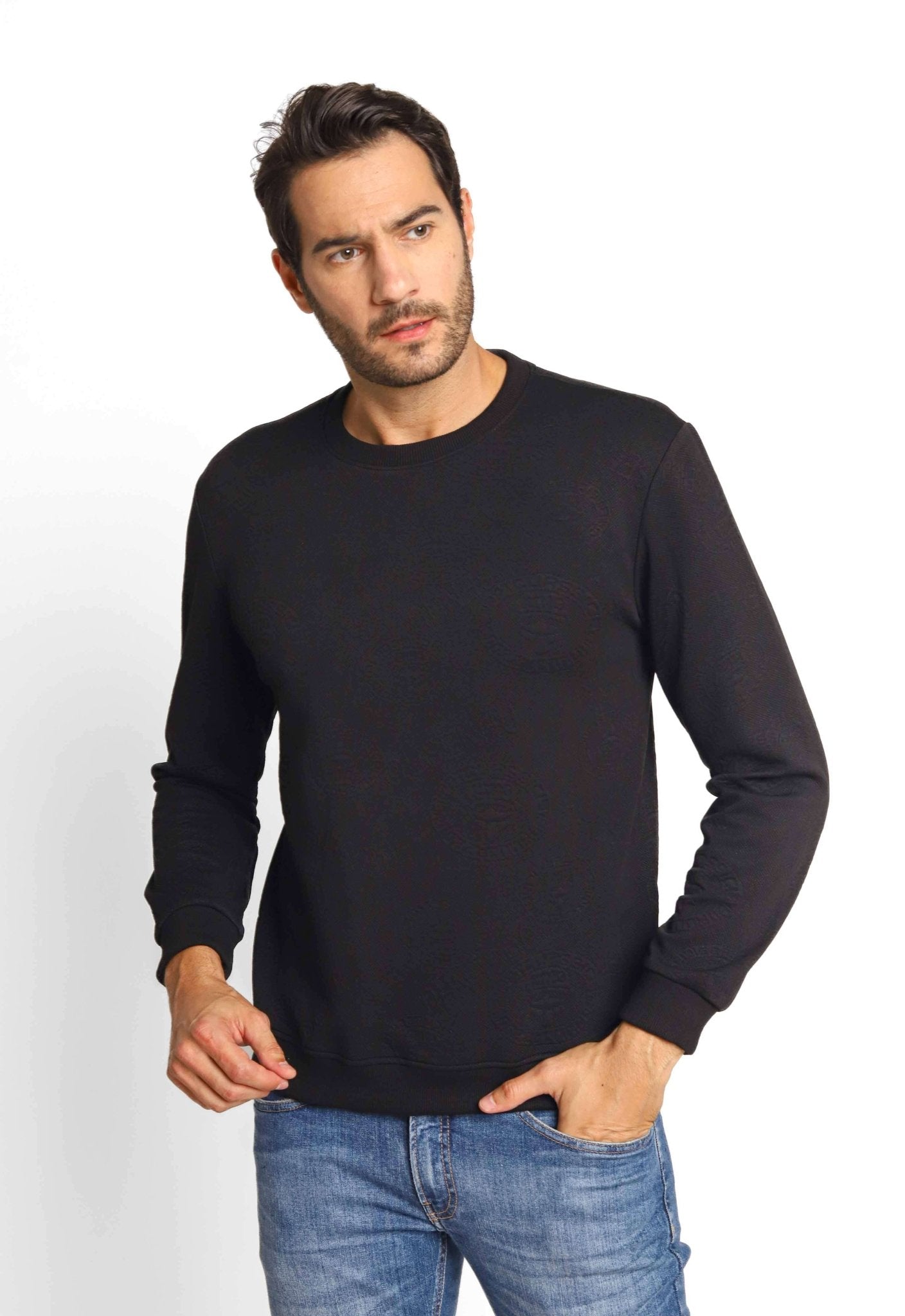 Suéter Scavo Texturizado Circle - Henri Store