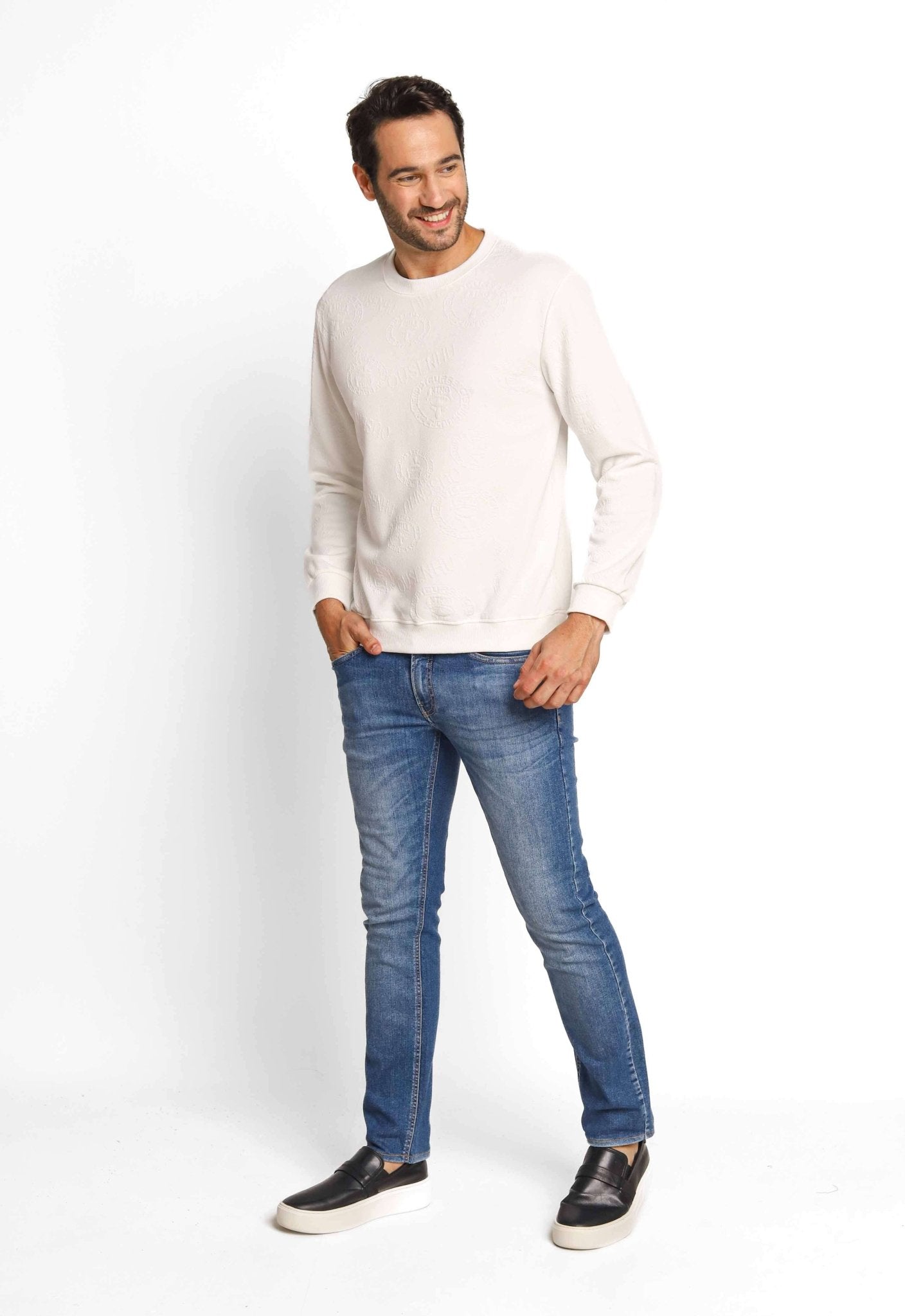 Suéter Scavo Texturizado Circle - Henri Store