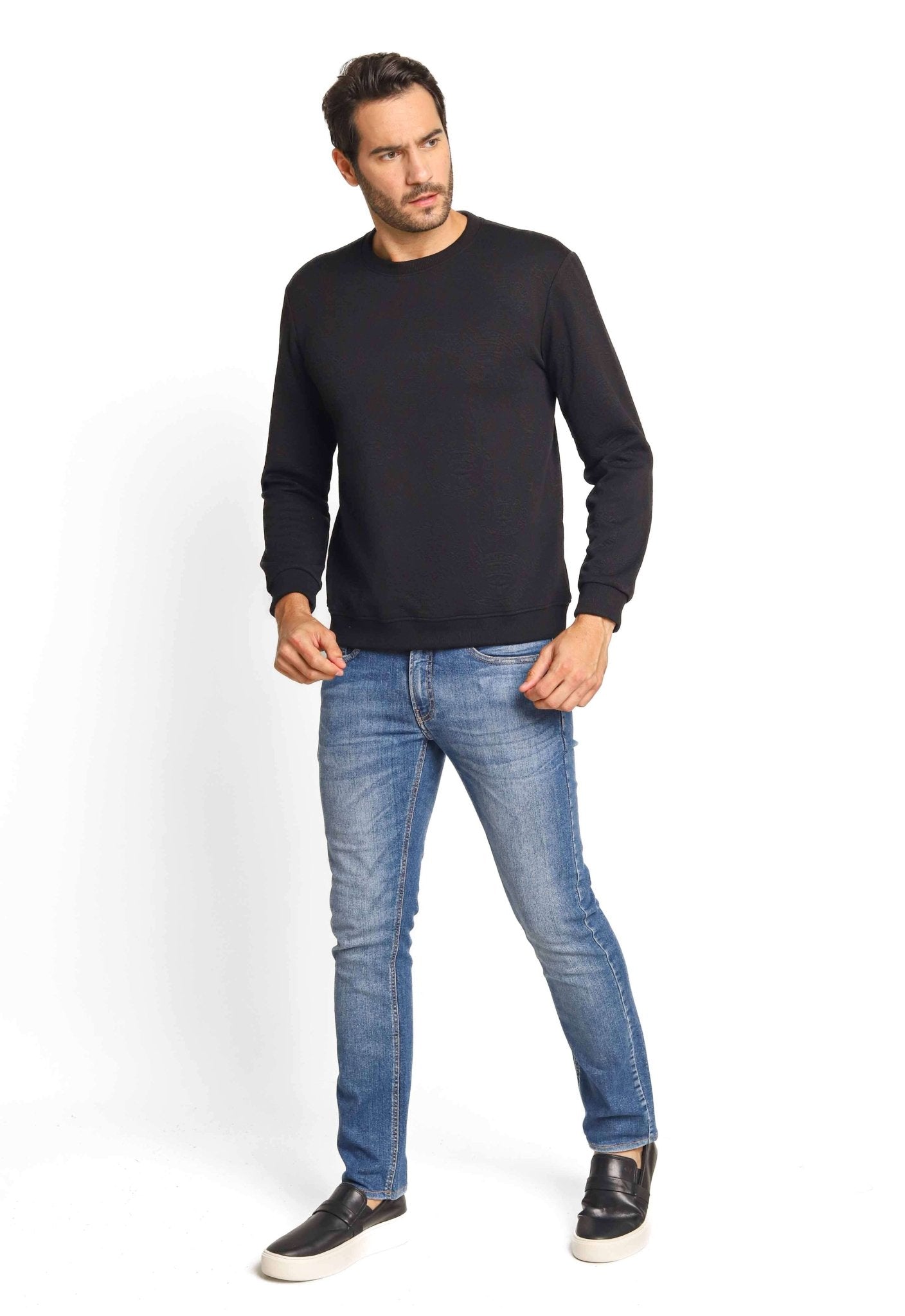 Suéter Scavo Texturizado Circle - Henri Store