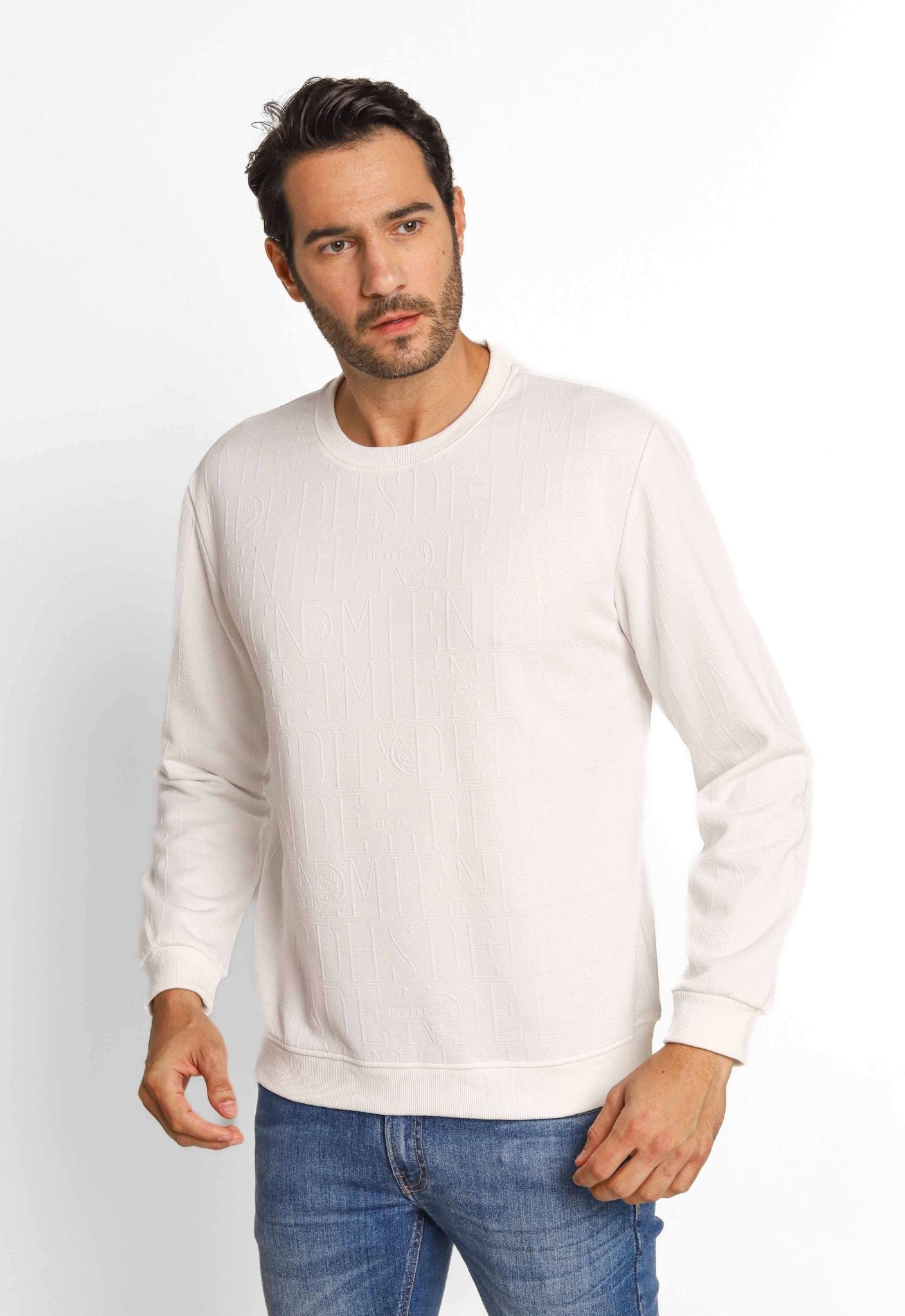Suéter Scavo Texturizado Letters LIVE - Henri Store