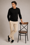 Suéter Sergio K Tricot Detalhe Camurça - Henri Store