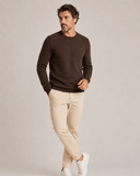Suéter Sergio K Tricot Detalhe Camurça - Henri Store