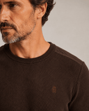 Suéter Sergio K Tricot Detalhe Camurça - Henri Store
