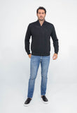 Suéter Tommy Hilfiger Gola Alta Zip - Henri Store