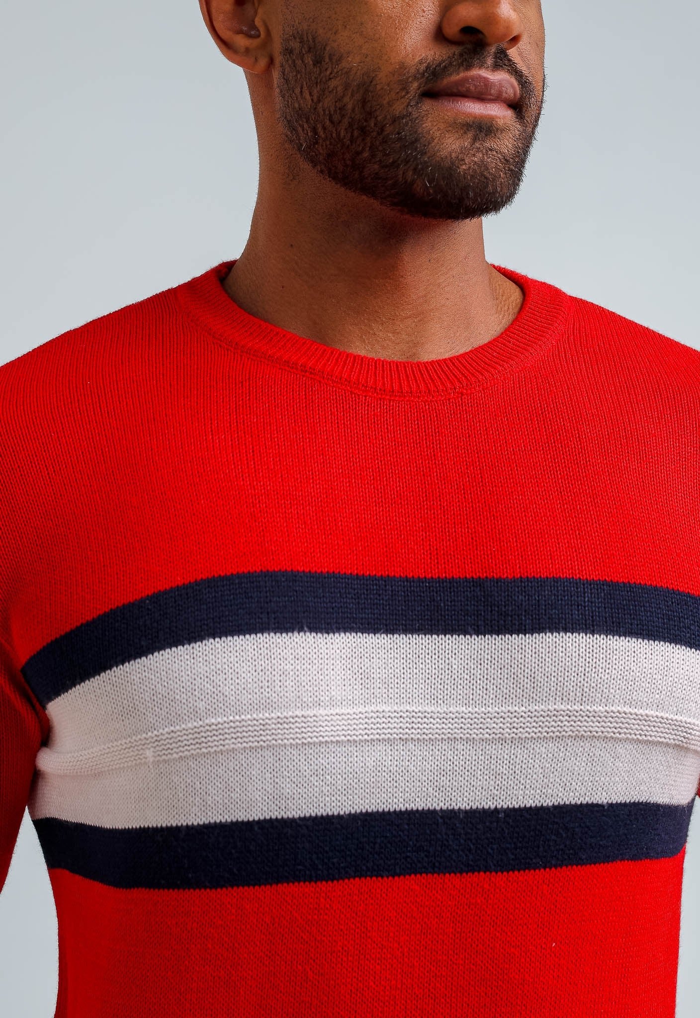 Suéter Tommy Hilfiger New Vermelho Logo Maior - Henri Store