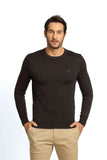 Suéter Tommy Hilfiger Signature Crew Neck Preto - Henri Store