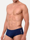 Sunga Calvin Klein Marinho Básica Lisa com Silk na Lateral - Henri Store