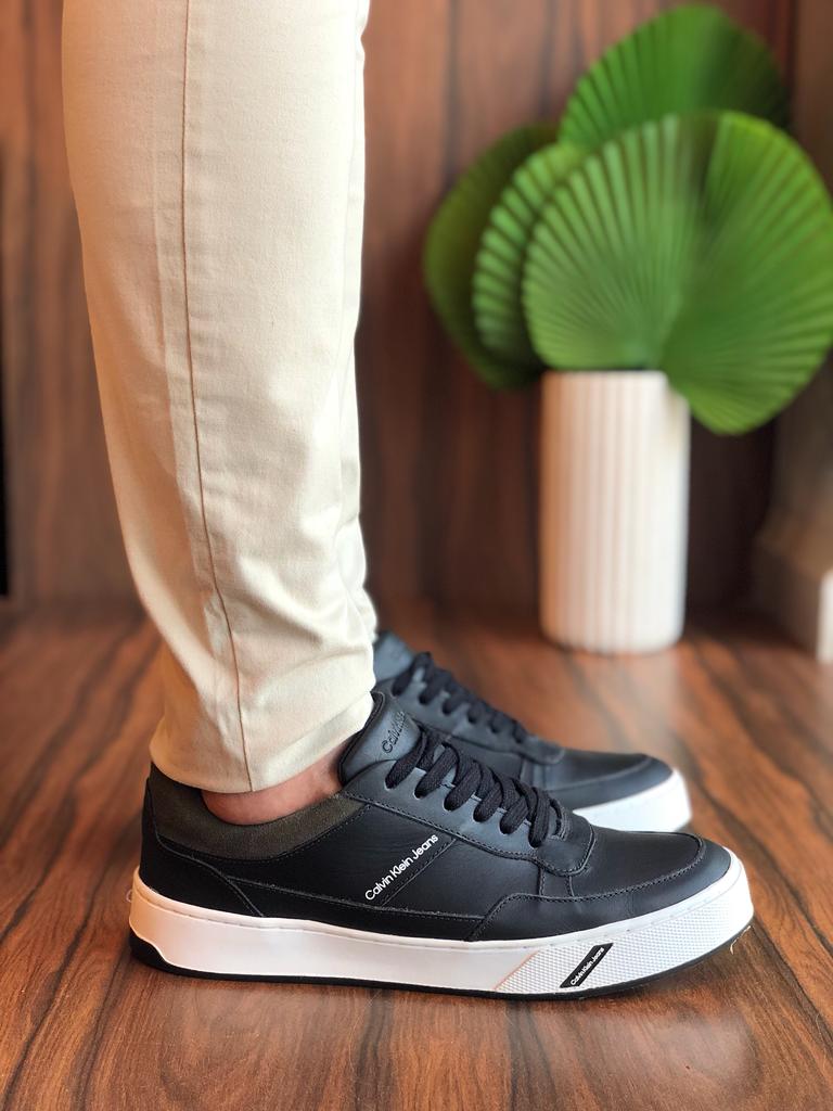 Tenis Calvin Klein Ckj Palito Basico Preto - Henri Store