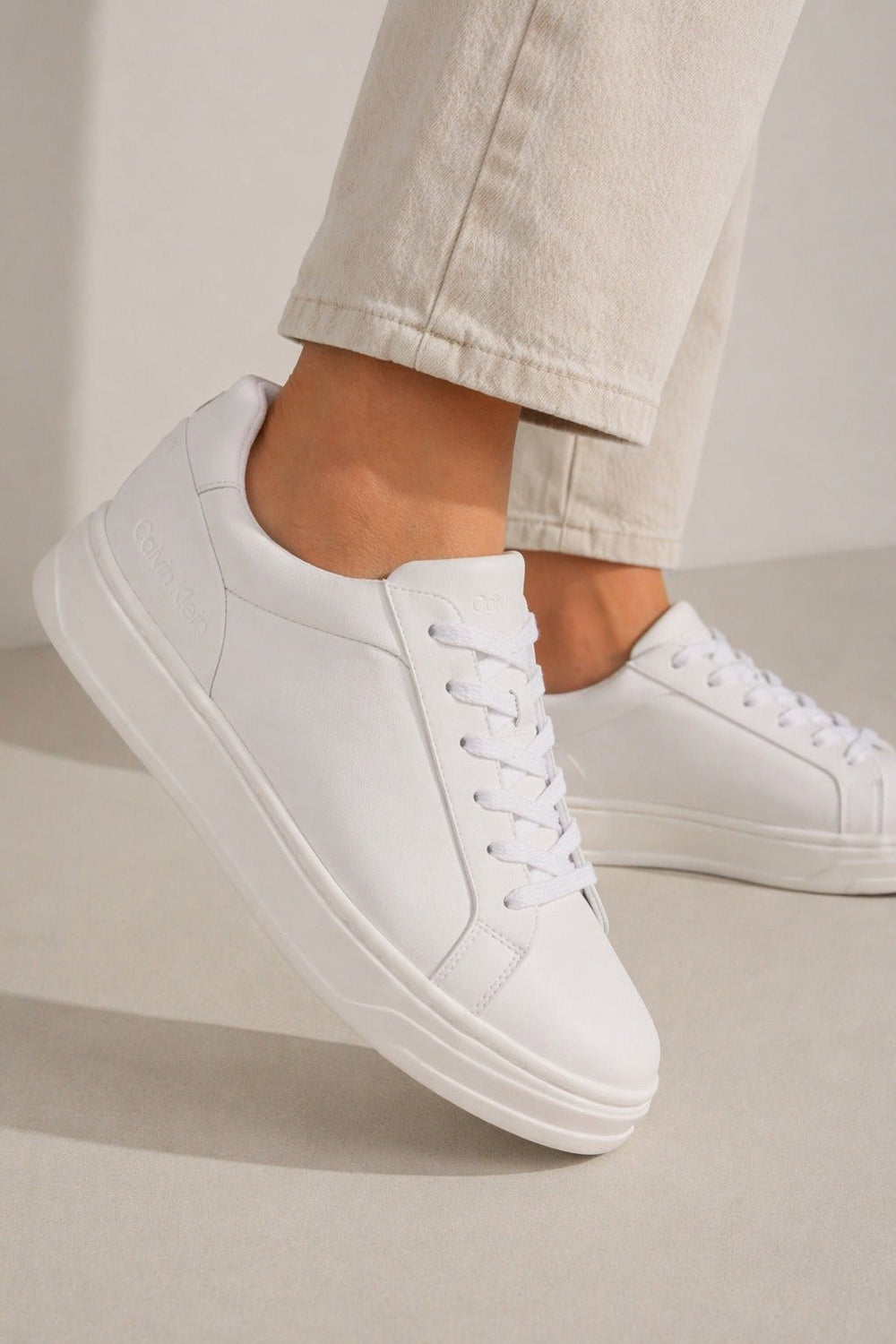 Tenis Calvin Klein em Couro CKSM1100 - Henri Store