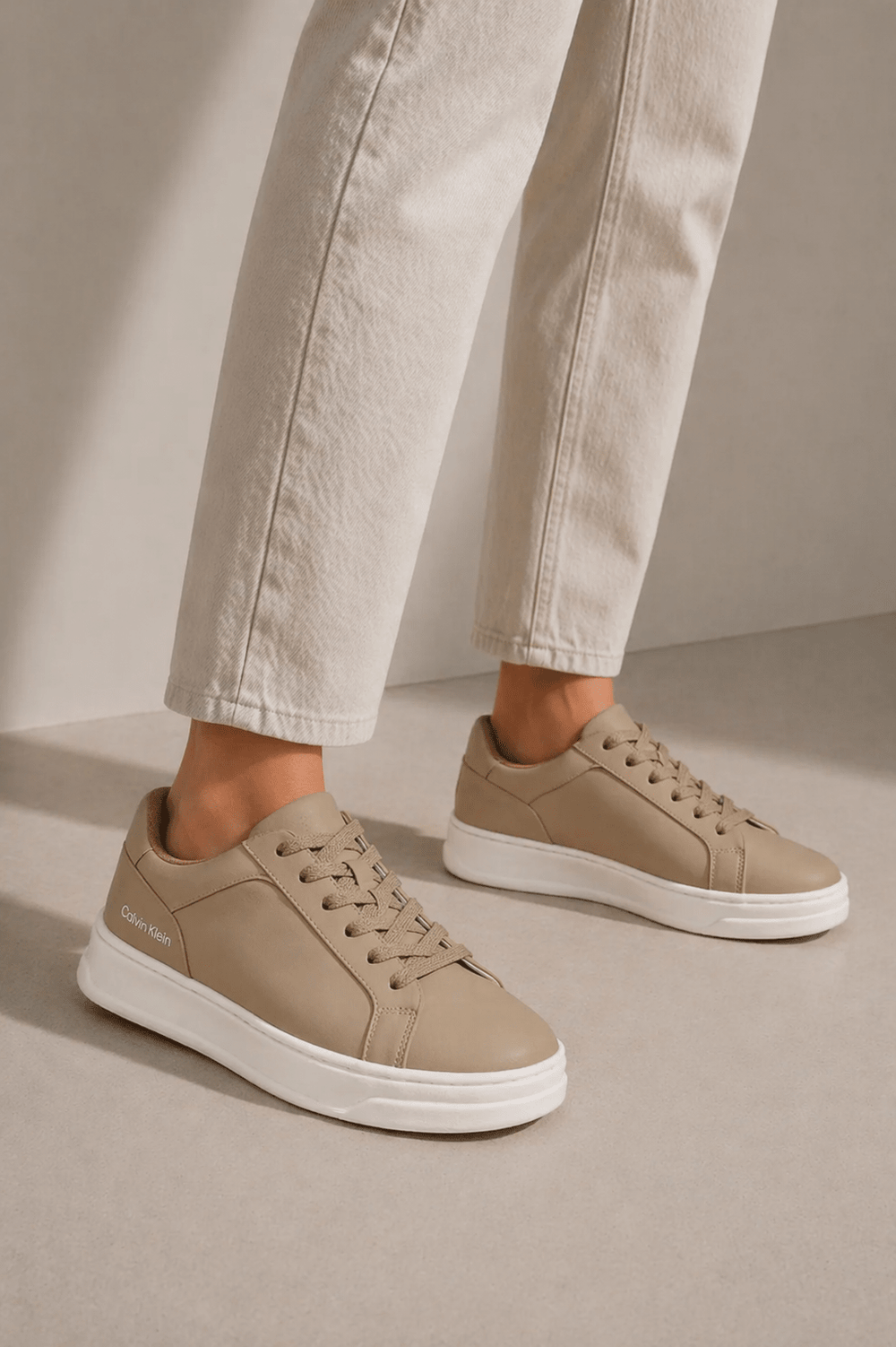 Tenis Calvin Klein em Couro CKSM1100 - Henri Store