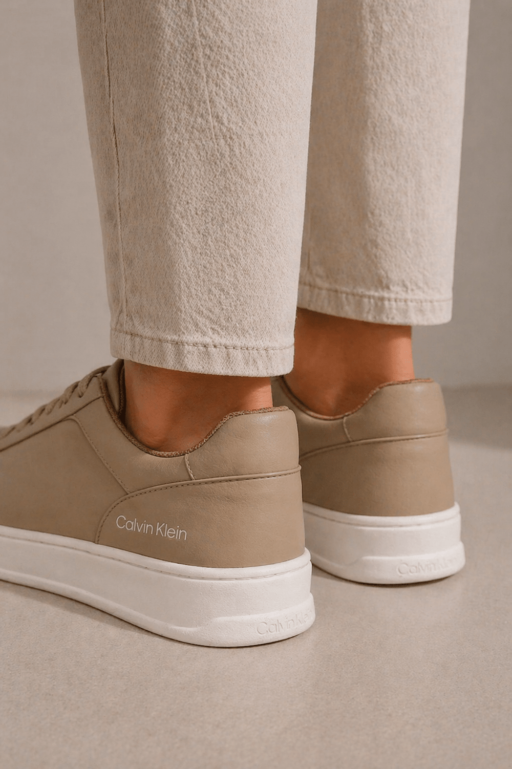 Tenis Calvin Klein em Couro CKSM1100 - Henri Store