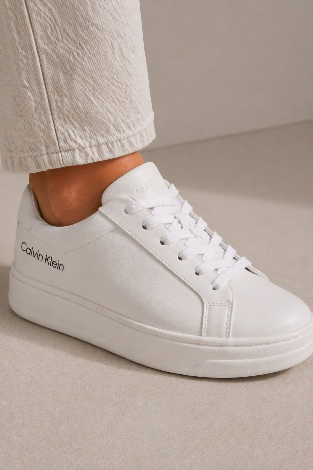 Tenis Calvin Klein em Couro CKSM1100 - Henri Store