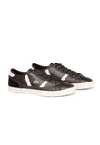 Tênis Lacoste Couro Sideline Preto - Henri Store