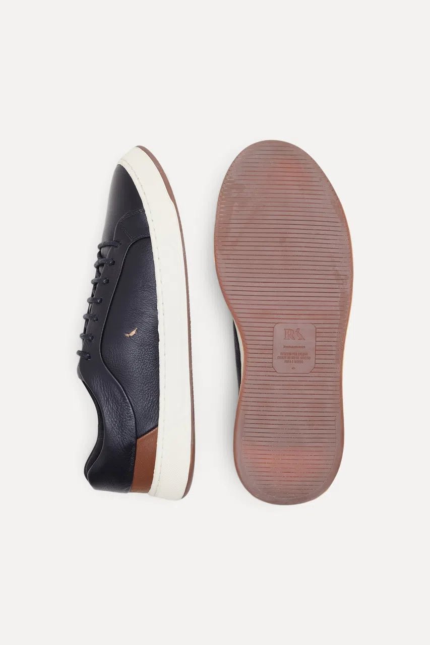 Tênis Reserva Asher Couro Preto - Henri Store