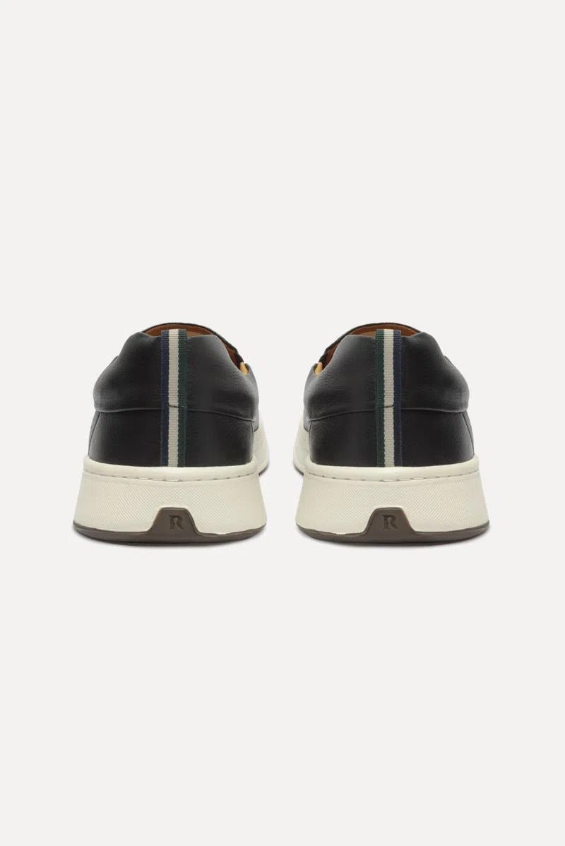 Tênis Reserva Asher Slip Couro Preto - Henri Store