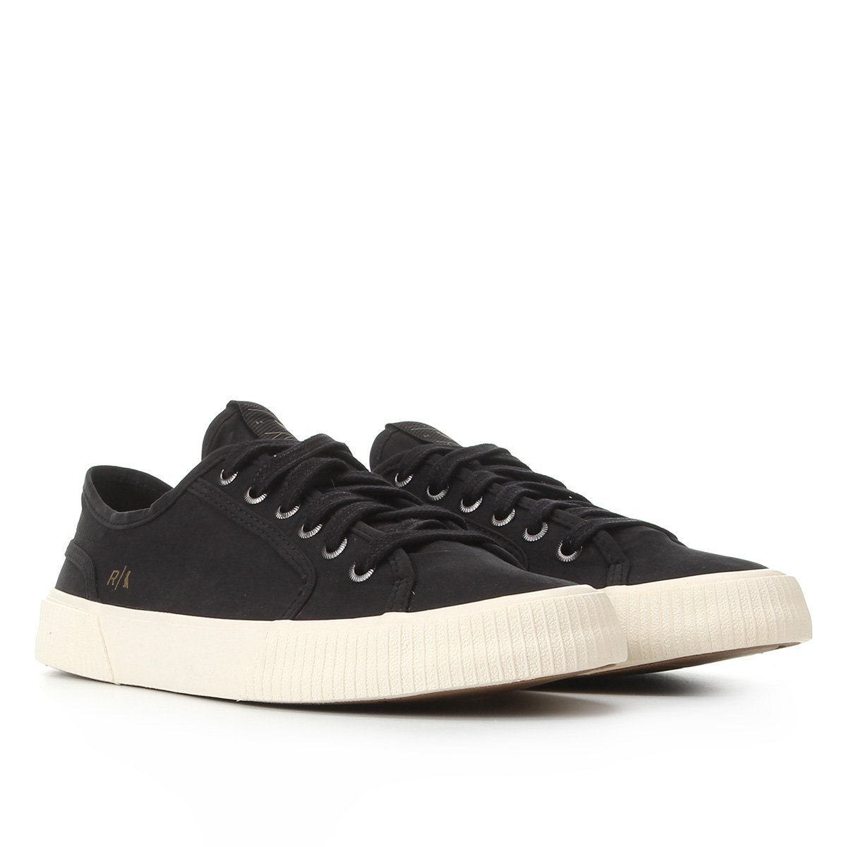Tenis Reserva Jasper Couro Preto - Henri Store