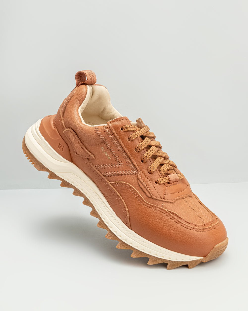 Tênis Reserva Spriz Leather Caramelo - Henri Store