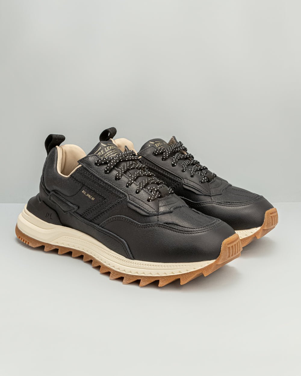 Tênis Reserva Spriz Leather Preto - Henri Store