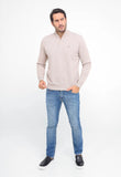 Suéter Tommy Hilfiger Gola Alta Zip