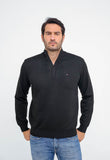 Suéter Tommy Hilfiger Gola Alta Zip