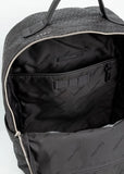 Mochila Calvin Klein Monograma Frontal Preto