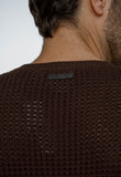 Suéter Calvin Klein Texturizado Brown